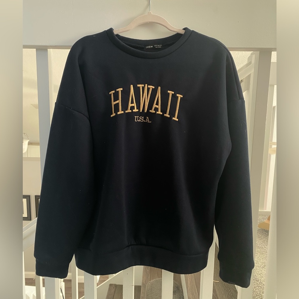 Navy Crew Top
